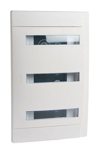 Распределительный шкаф Legrand Practibox 36 мод., IP40, встраиваемый, пластик, белая дверь, с клеммами
