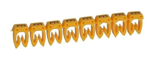 Маркер CAB 3 - для кабеля 1,5-2,5 мм² - заглавная буква E